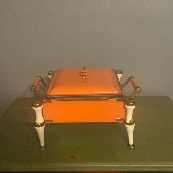 Fire king dish warmer
